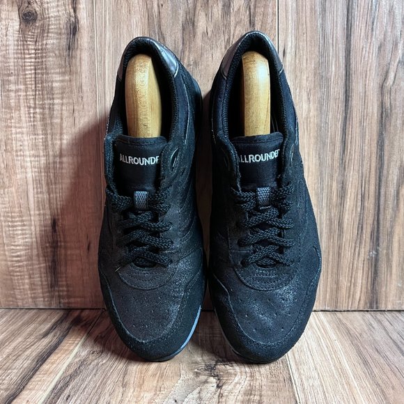 Allrounder By Mephisto Womens Hiking Shoes Trail Black Silver Glitter Size 10 - Picture 3 of 6